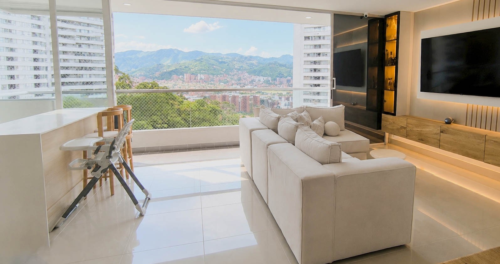 Apartamento en venta en El Poblado Las Palmas